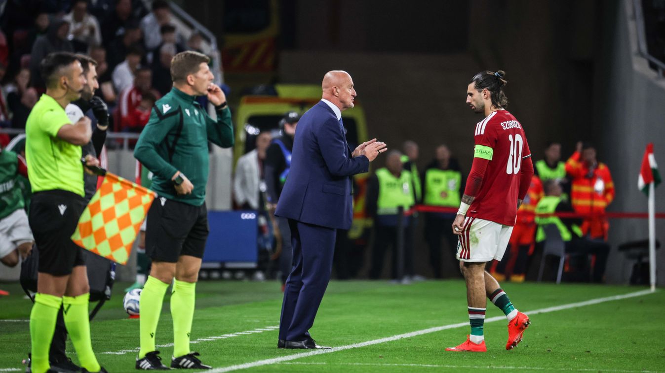 Marco Rossi és Szoboszlai Dominik
