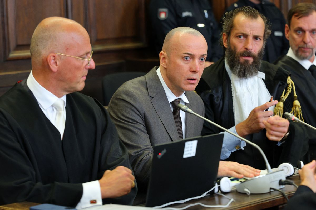 Szerhij K. a hamburgi bíróságon azt állította, hogy nem bűnös az Északi Áramlat gázvezeték felrobbantásának ügyében